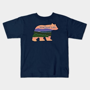 Newfound Lake Bear Kids T-Shirt